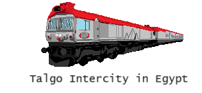 (Alexandria ~ Cairo) “ENR” in Egypt (Rail Track Diagram Map)