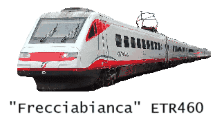 Rail route maps of the “Pisa – Roma Railway” in Italy