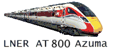 The ECML, a UK railway line where limited express trains made by Hitachi run at 200km/h