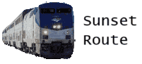 Recommended for people tired of traveling by plane or car! Rail route guide for Amtrak’s “Sunset Limited” and “Texas Eagle”